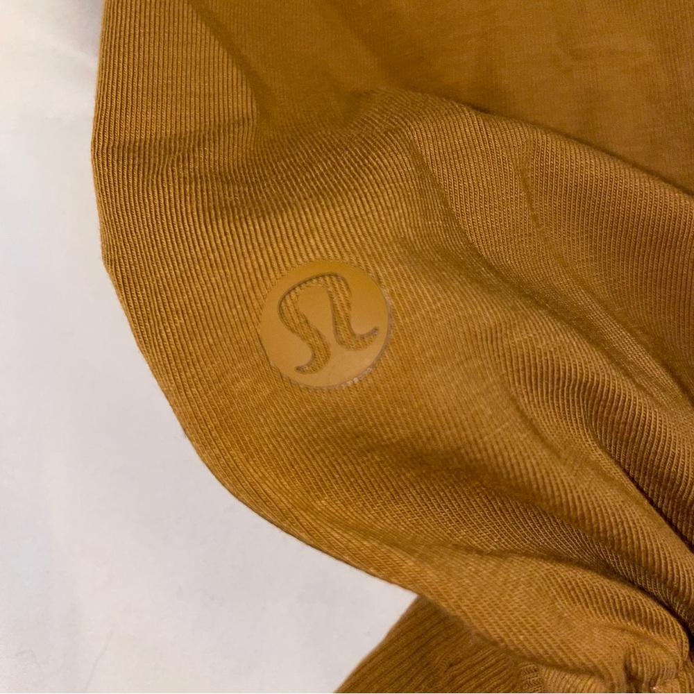 Lululemon LA Relaxed Fit Ribbed Waist Shirt Spiced Bronze 12 - Picture 7 of 8
